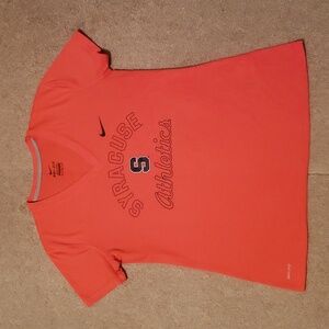 Nike Women's Syracuse University V-neck Short Sleeve Shirt